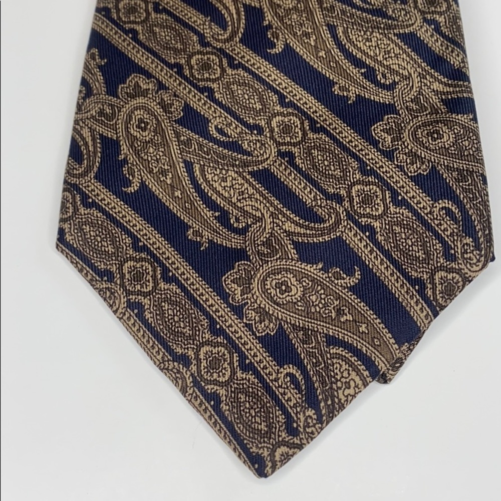 Oscar de la Renta couture silk‎ tie